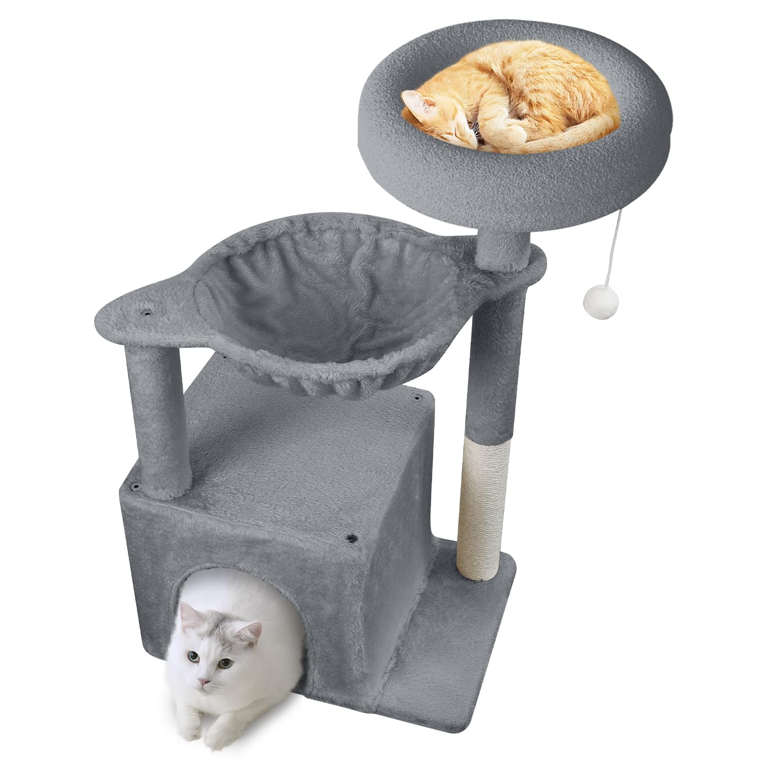 キャットタワー 木製