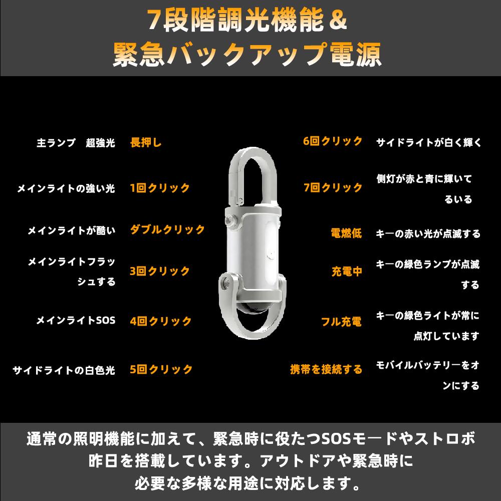 最新型 キーホルダーライト