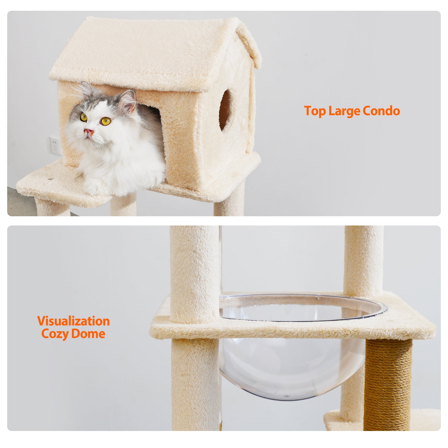 キャットタワー 木製キャットタワー