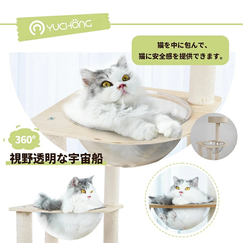 キャットタワー 6階建てのタワ