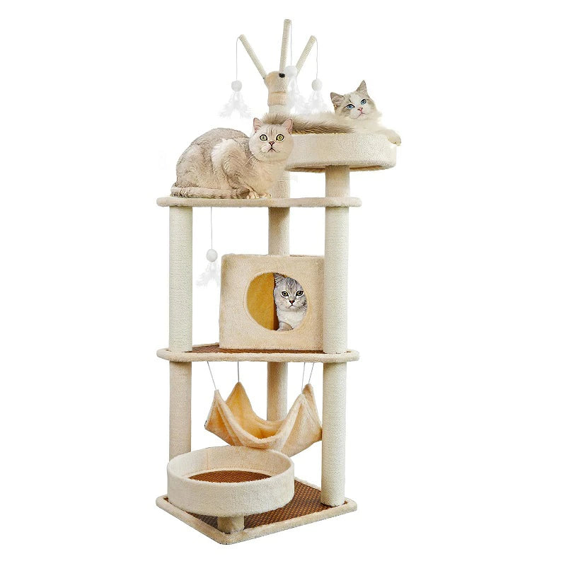 キャットタワー 猫タワー スリ