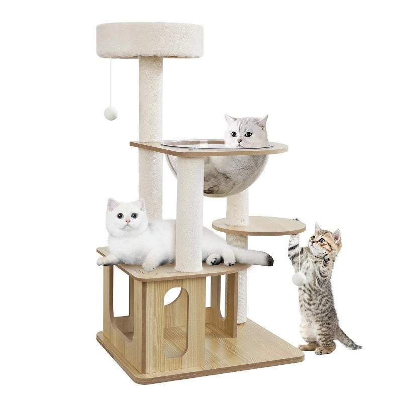 キャットタワー 猫タワー 木製